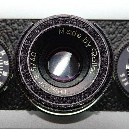 Nameplate lens ring for Rollei 35, T, TE & B (Tessar 3.5/40)
