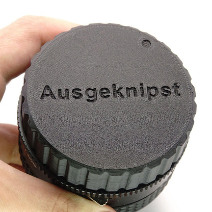 Tapa trasera del objetivo (bayoneta roscada) para Kiev 88 Volna, Vega y Mir